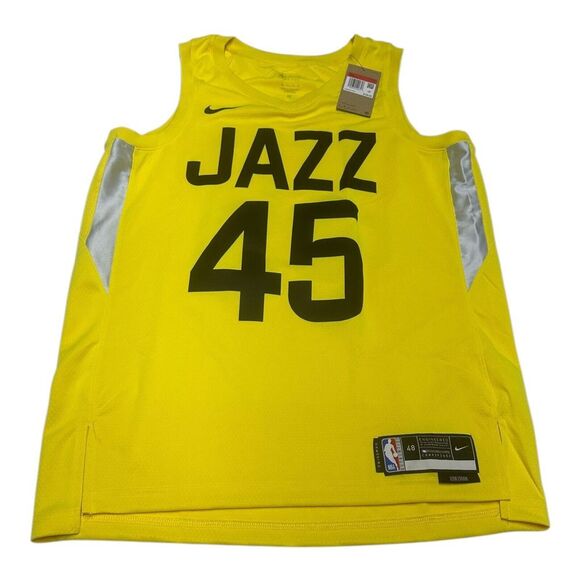 Nike Utah Jazz Donovan Mitchell Jersey Men's Size 48 L Icon Edition DN2024-729‎